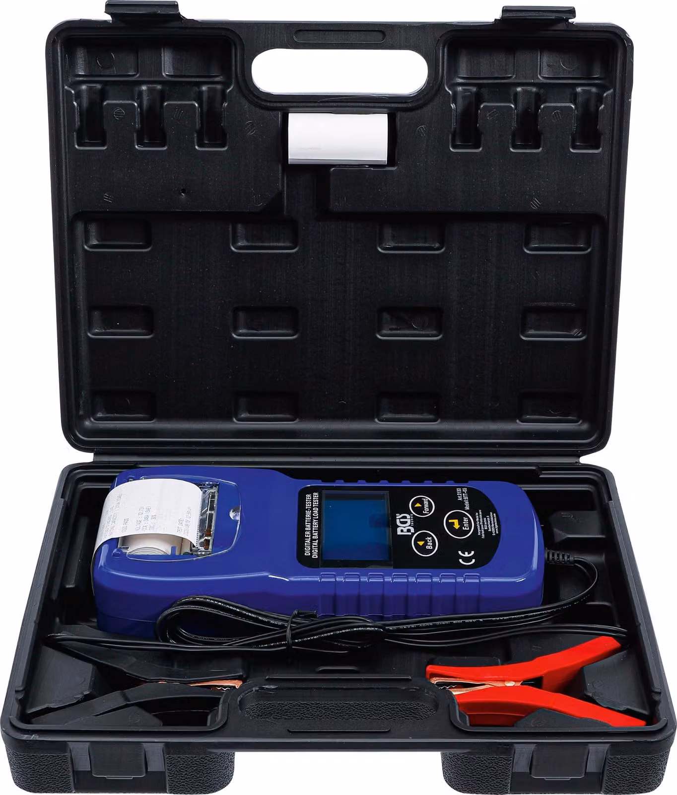 BGS 2133 Tester digitale per batterie e sistemi di carica con stampante