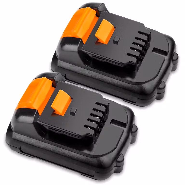 2 batterie al litio DCB121 da 12V/10,8V e 4000mAh per utensili elettrici