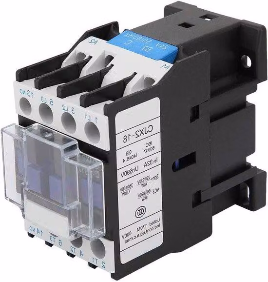 Contatto magnetico industriale - 24 V CA - Alta sensibilità - Grigio