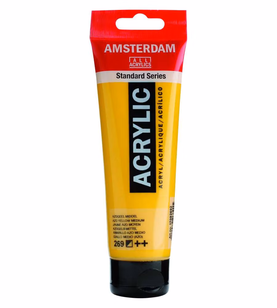 Amsterdam Acrylic 120 ml Giallo Azoico Medio