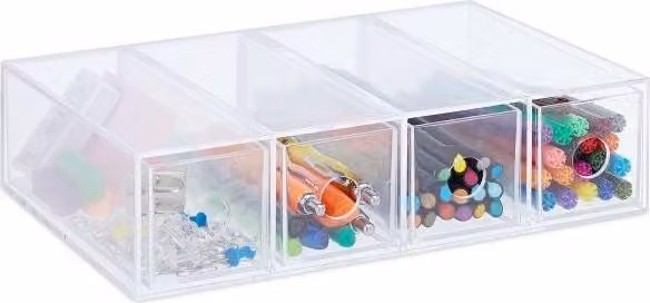 Piccola scatola di plastica