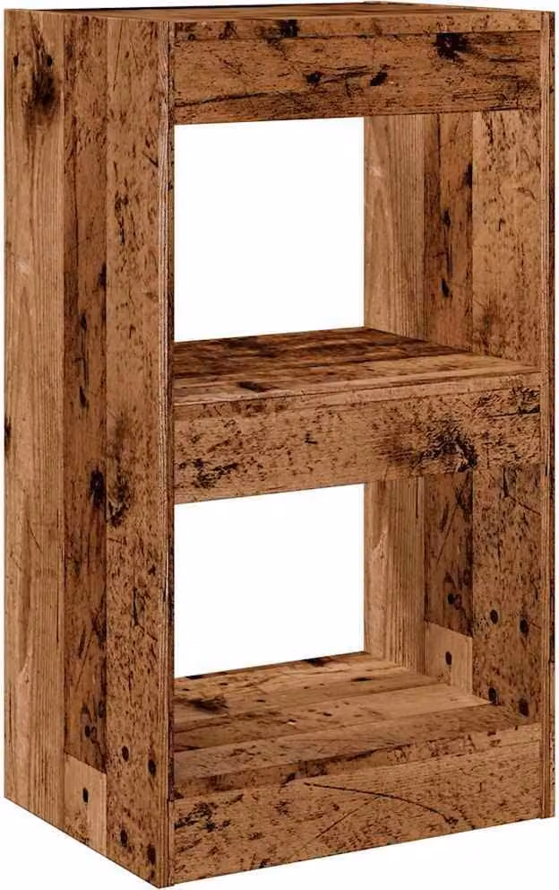 Libreria/Divisorio in Legno Vecchio 40x30x72 cm