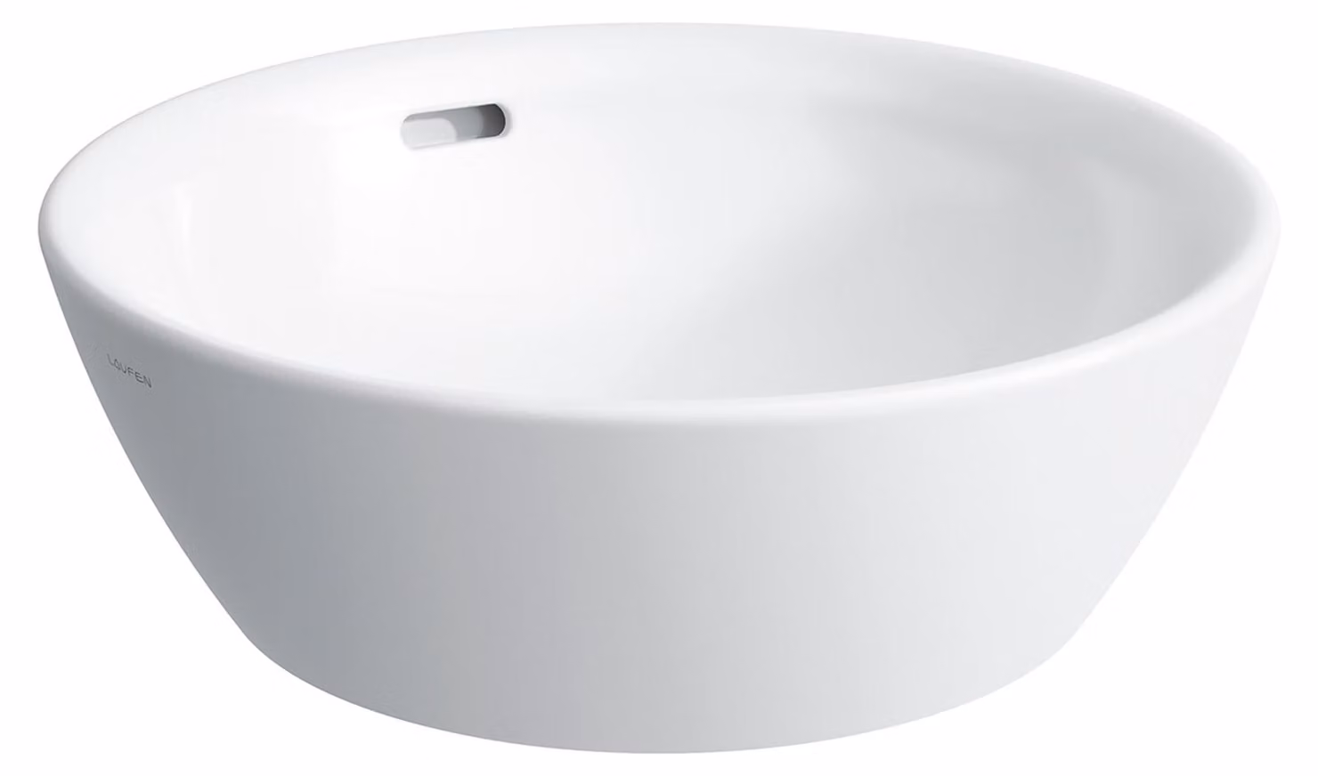 LAUFEN PRO B vasque, sans trou pour robinet, avec trop-plein, 420x420mm, H8129620001091, H8129620001091