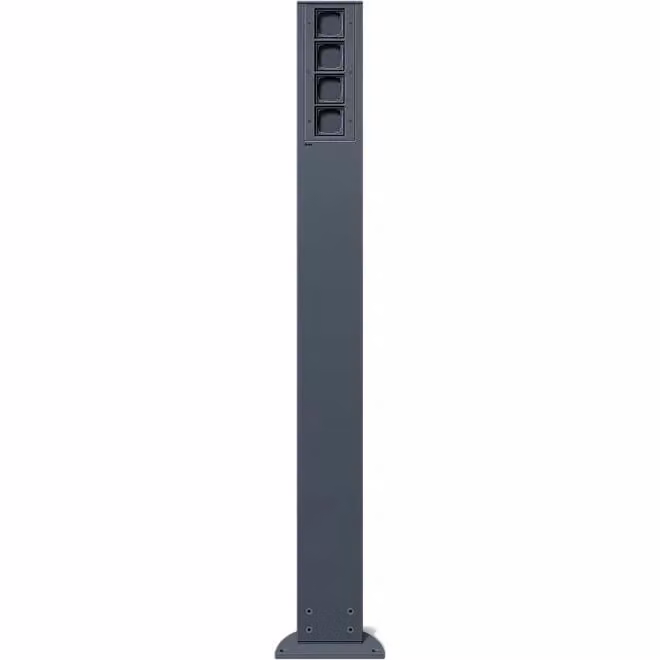 Gira 135428 1400 mm 4 moduli vuoti Colonna energetica antracite