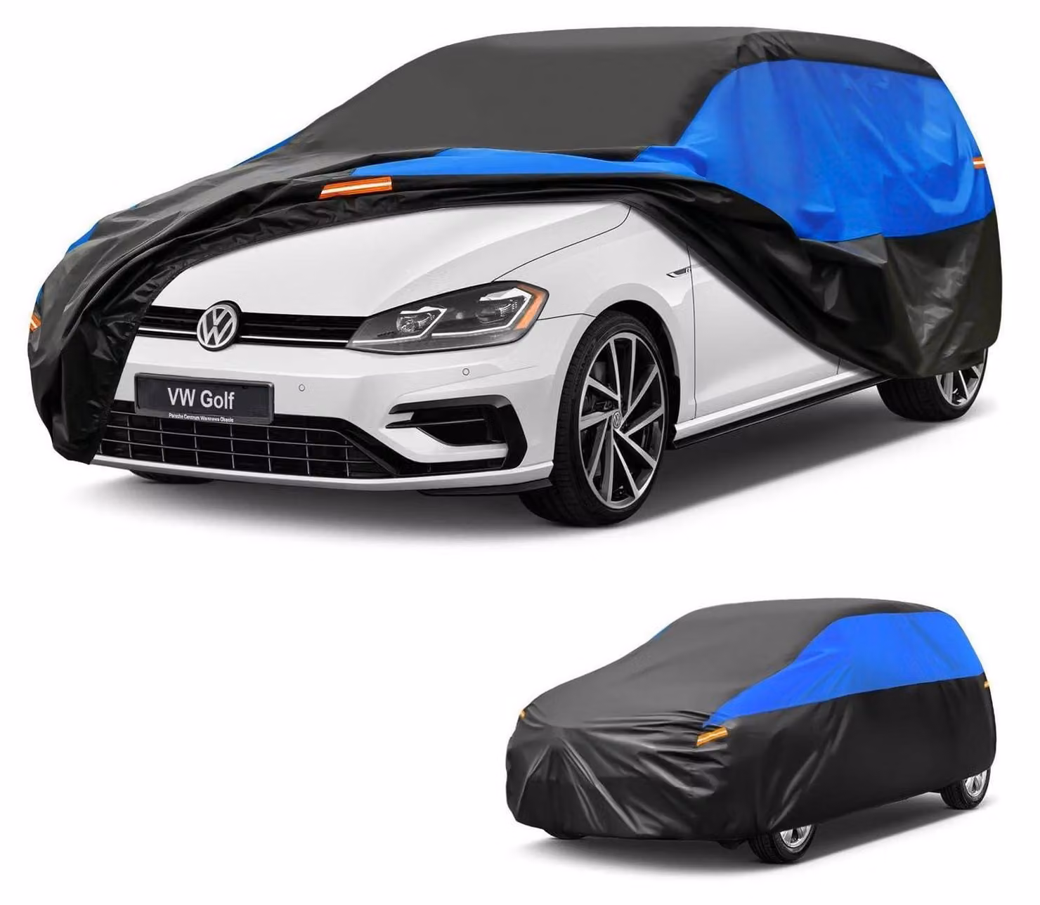 Copertura impermeabile e traspirante per auto, adatta ai modelli VW Golf Mk6-Mk9, disponibile nei colori nero e blu