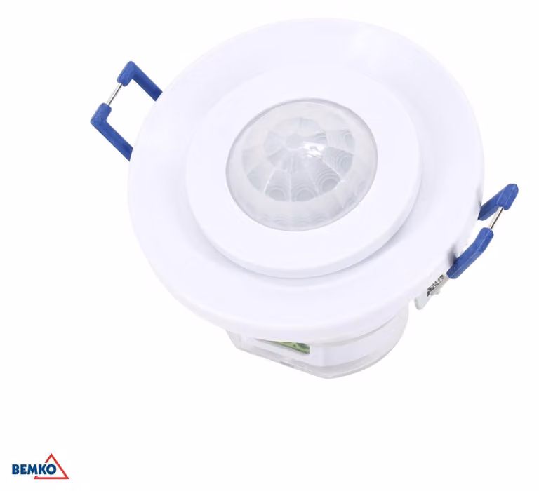 Rivelatore di movimento da incasso 800W 360st BIANCO BEMKO B50-SES04WH-A
