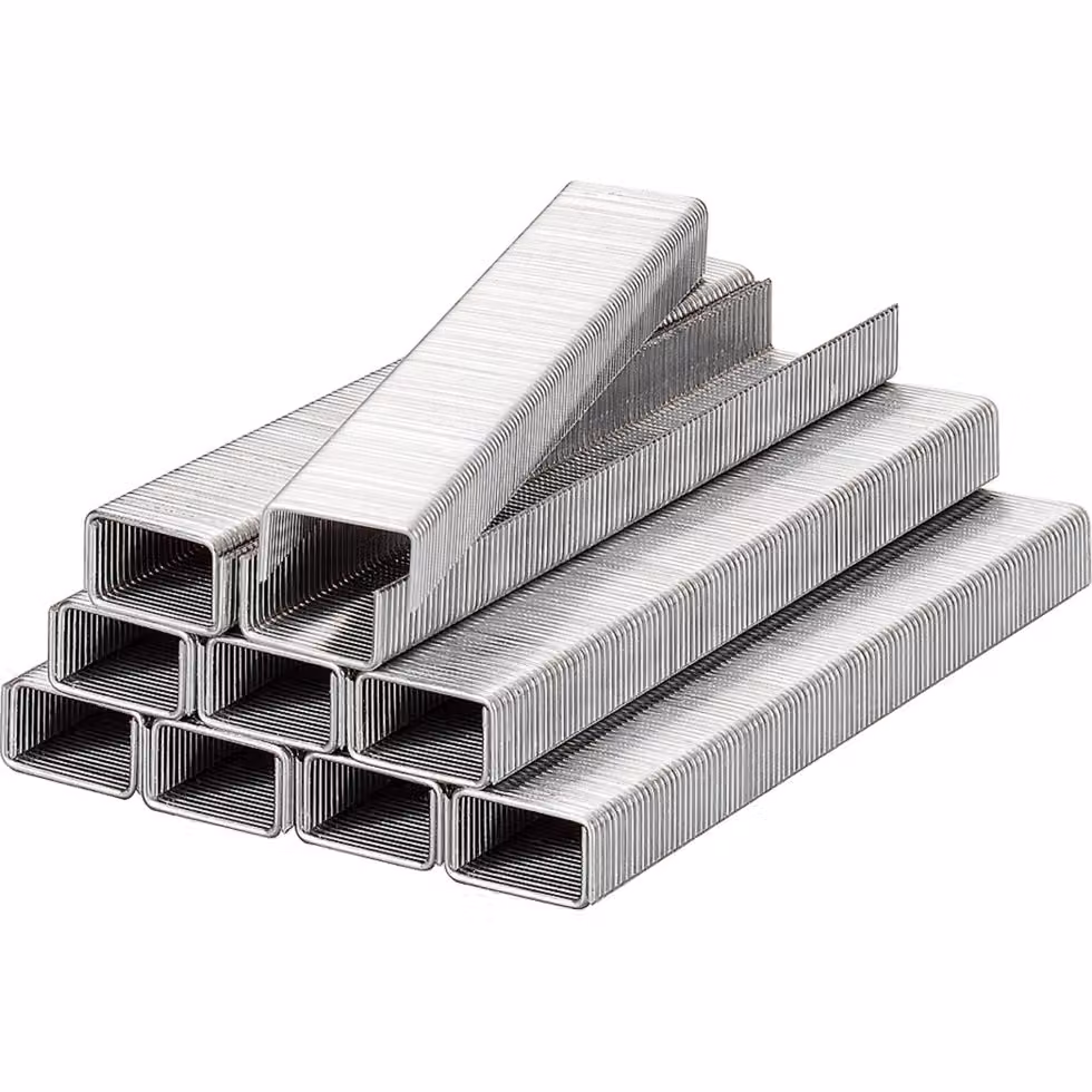 Graffe KWB, larghezza 12,3 mm, filo piatto, acciaio