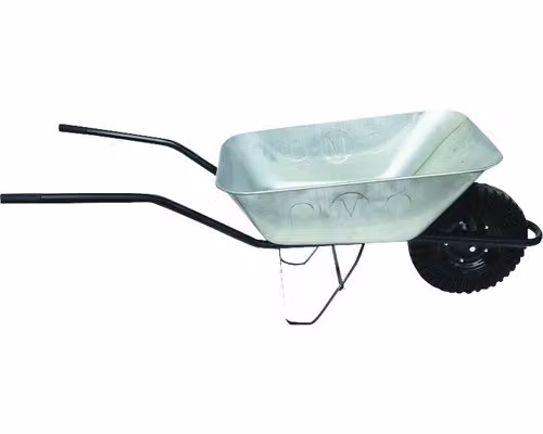 Carriola da cantiere zincata 80 l bantam