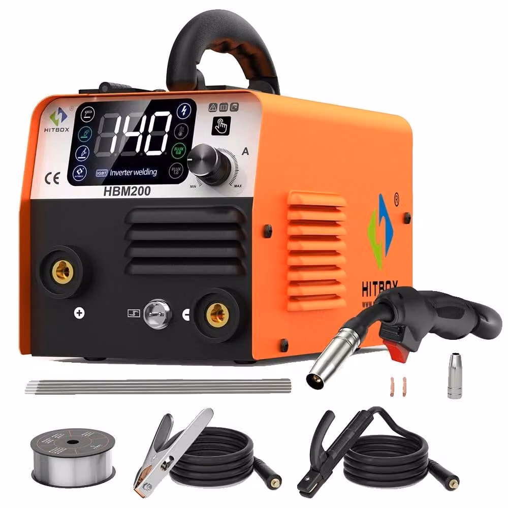 Saldatrice multifunzione 3-in-1, design portatile, modello HBM200