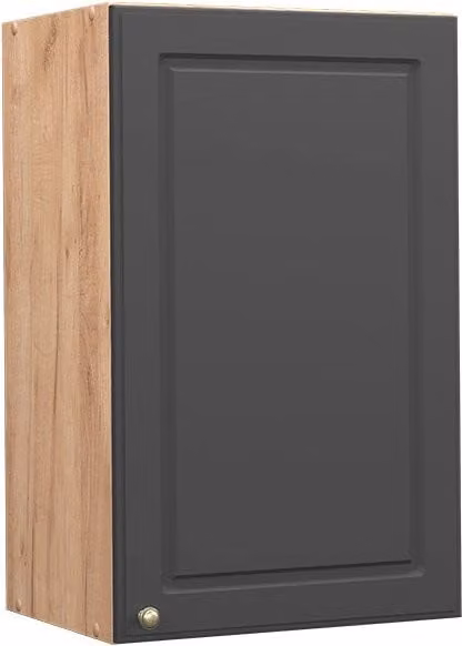Pensile da cucina Vicco Fame-Line Antracite e Rovere Dorato L: 45 cm
