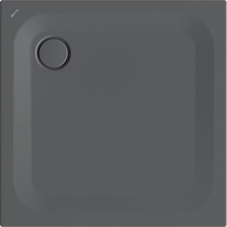 BetteUltra receveur de douche rectangulaire avec support de baignoire minimum, 900x900x25mm, 5930-403T1, 5930-403T1