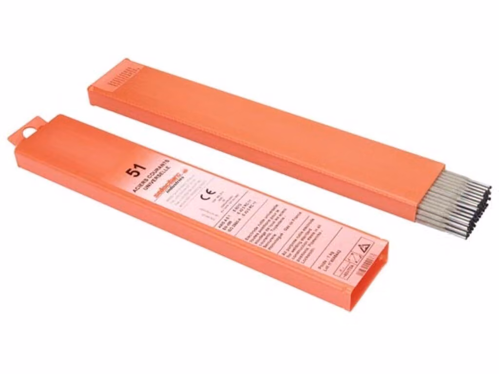 Elettrodo, 2,5 mm x 350 mm, 1 kg, rosso, per uso generale