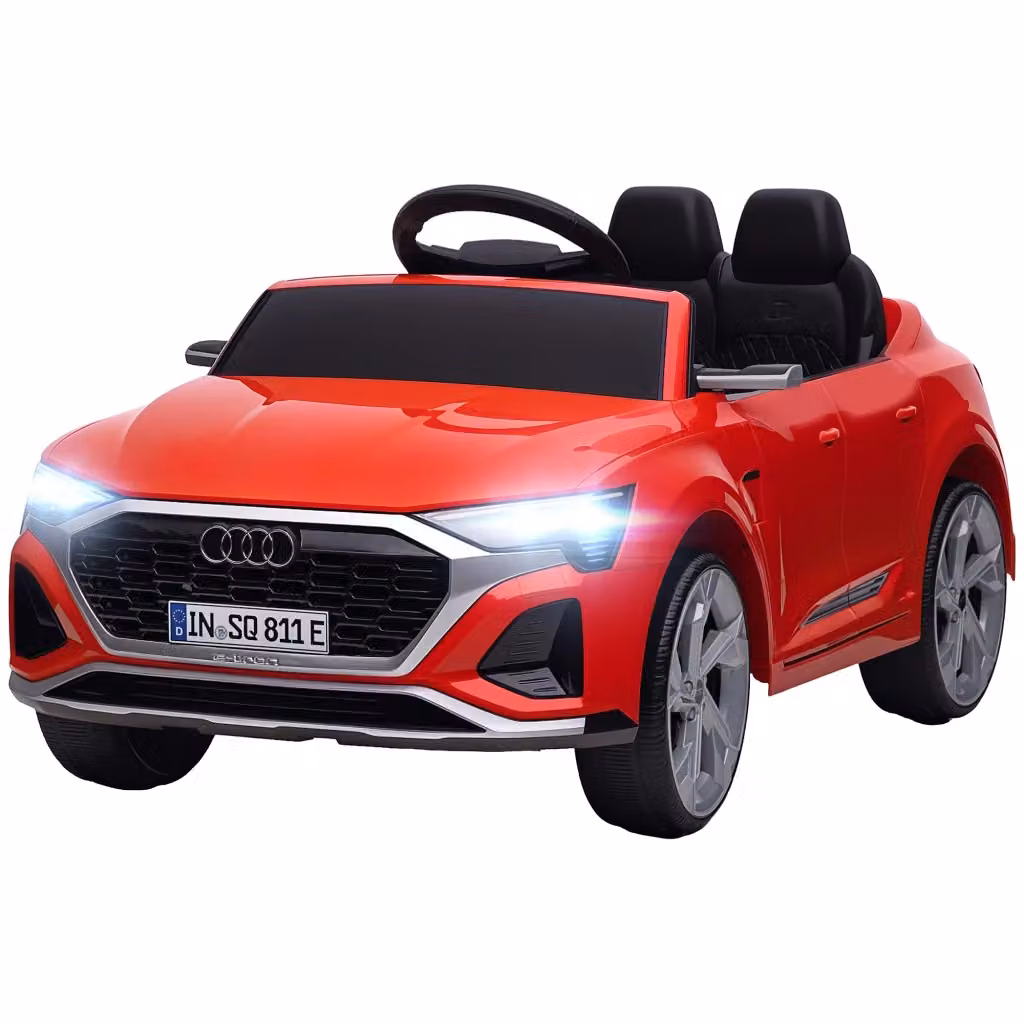 Auto elettrica per bambini Audi Q8 Minimal Rosso con batteria ricaricabile e telecomando – 2