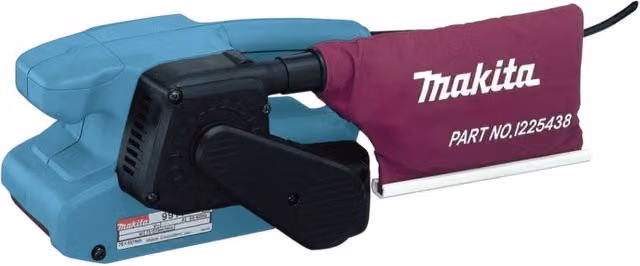 Levigatrice a nastro da banco Makita 9911 blu da 650 W