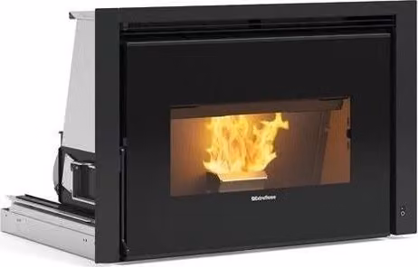Extraflame Inserto a Pellet Comfort P85 Nero L 88 cm x P 61,5 cm x H 60 cm – 2