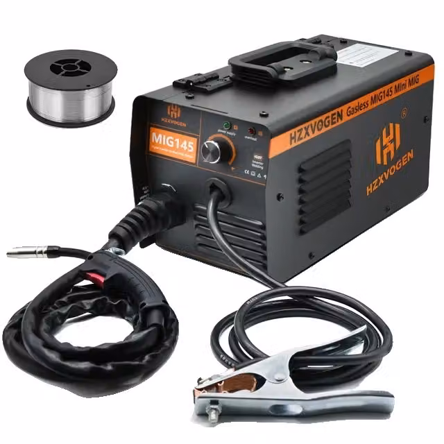 Saldatrice MIG, funzionamento senza gas, design portatile, MiG145