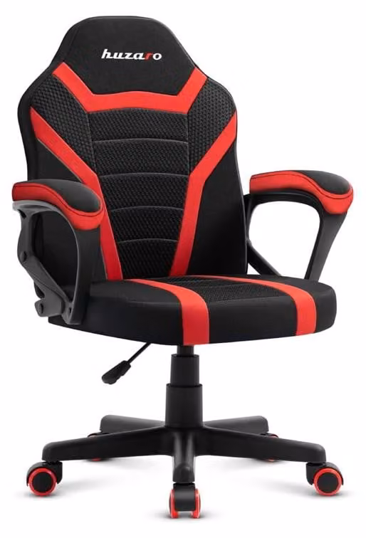 Gaming chair for children Huzaro Ranger 1.0 Red Mesh, black, red