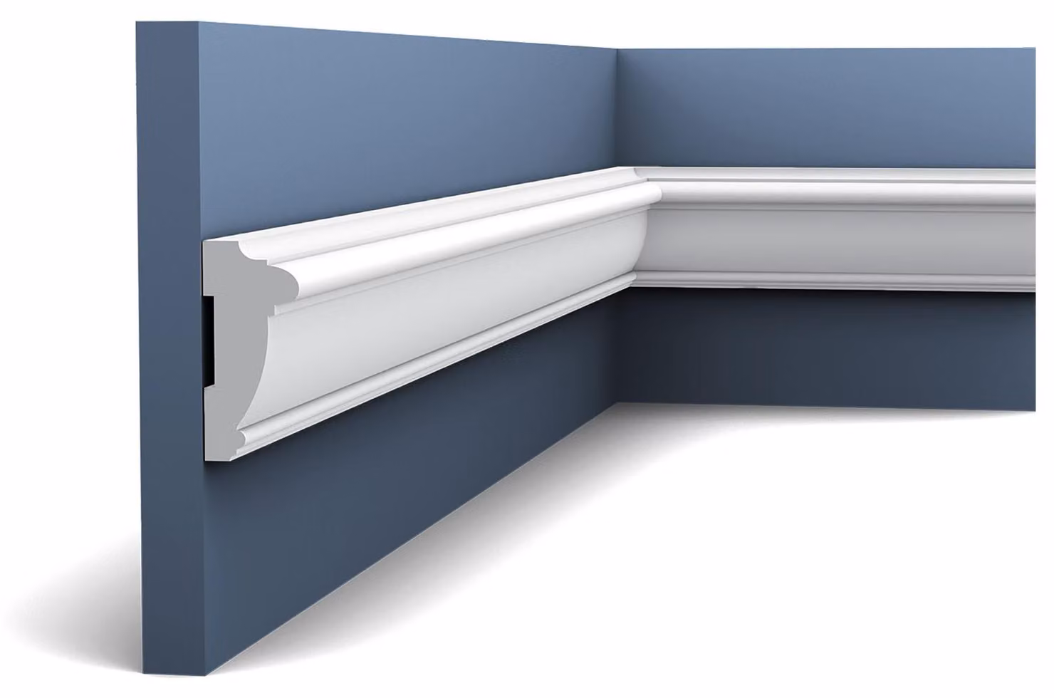 Orac Decor Px113 Axxent profilo modanatura decorativa modanatura da parete fregio modanatura profilo stucco cornice da parete elemento decorativo | 2 metri