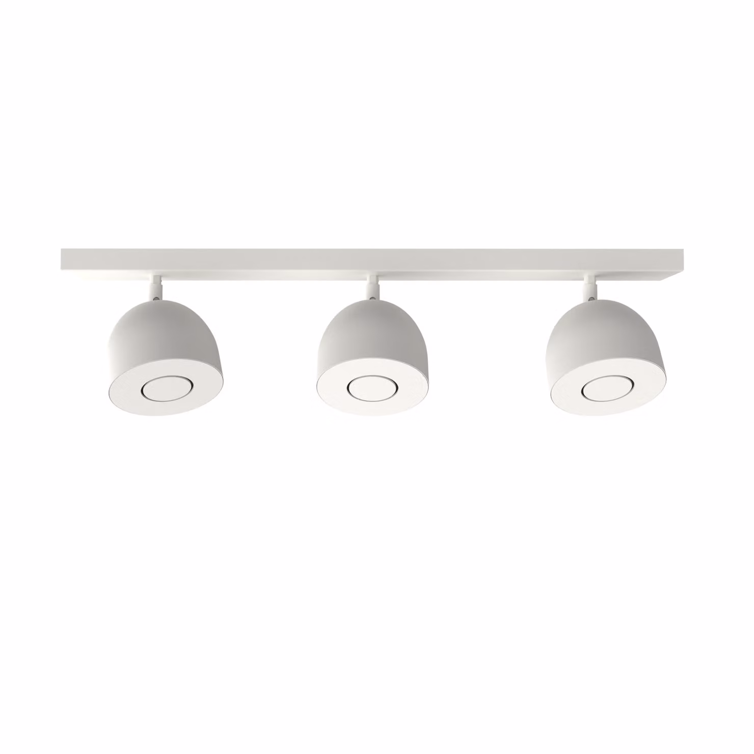 Lampada Da Soffitto Campanella 3X Monocolore Opaca