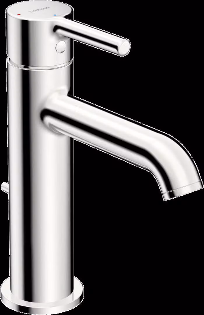 HANSA HANSAVANTIS Style Mitigeur de lavabo, démarrage à froid, avec vidage, saillie 133mm, chrome, 5456220700006, 5456220700006