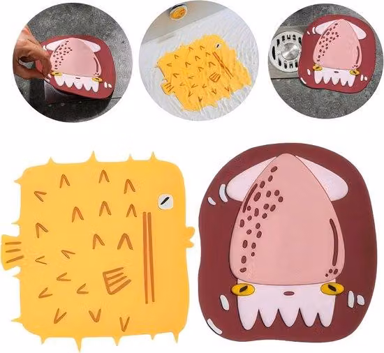 Raccordo di scarico in silicone per il bagno - Protezione totale contro gli intasamenti