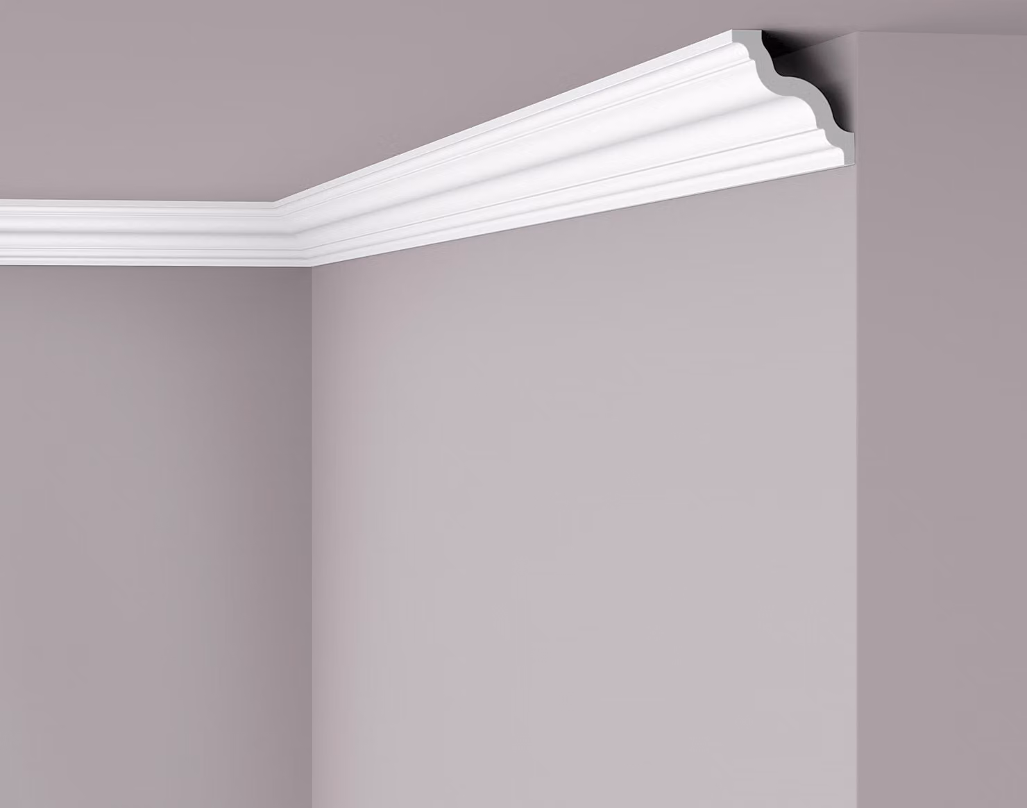 Modanatura per soffitto NMC GR NOMASTYL Noel Marquet Modanatura decorativa modanatura decorativa modanatura classica colore bianco 2 m