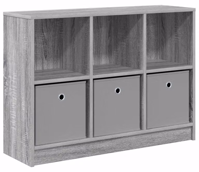 Credenza con cassetto Grigio Sonoma 88,5 x 27,5 x 63,5 cm