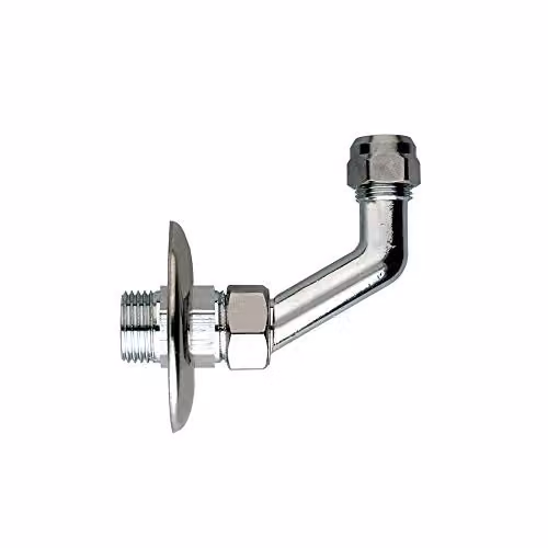 Cannetta 90° sottolavabo 1/2" x 3/8" x 10 mm