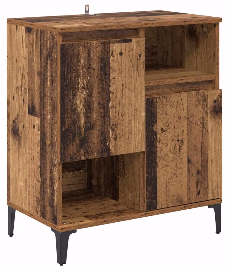 Credenza Legno vecchio 60 x 35 x 70 cm Legno multistrato