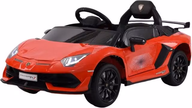 Tecnobike Shop - Auto Elettrica Per Bambini Lamborghini Svj Small 12V-Rosso
