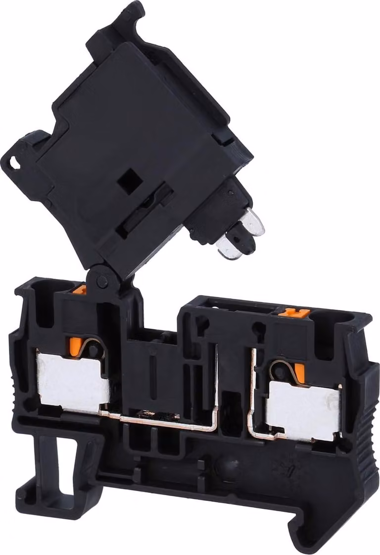 Morsetto di sicurezza a leva Phoenix Contact con LED PT 4-HESI-LA250 con indicatore luminoso per 110-250 V, connessione push-in