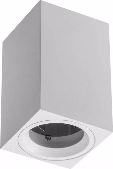 Plafoniera cubica piccola SENSA mini - Alluminio - Bianco - 11,5 cm - IP 20