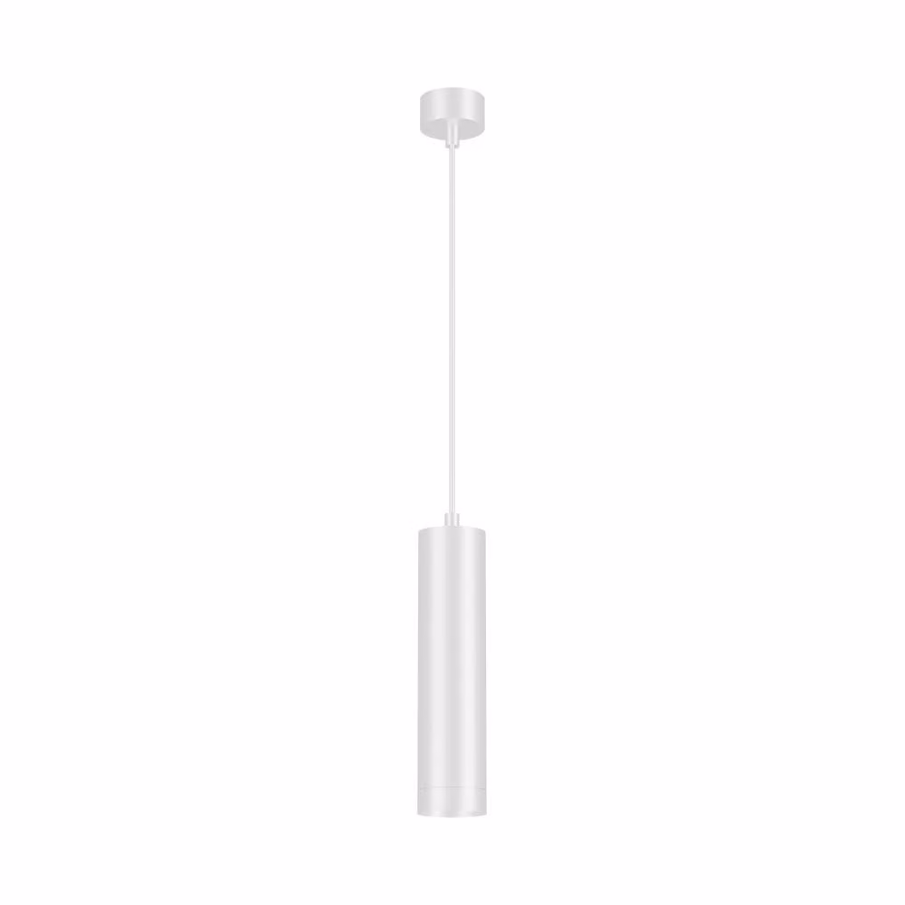 Braytron LED moderna luce a sospensione cilindrica in alluminio GU10 bianco lampada a sospensione bancone cucina Ø60X250mm