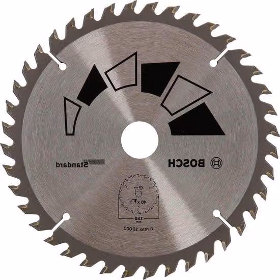 Lama per sega circolare per legno Ø 150 x 2,2/1,5 x 20/16 mm, 40 denti, ATB, 1x riduttore da 16 mm