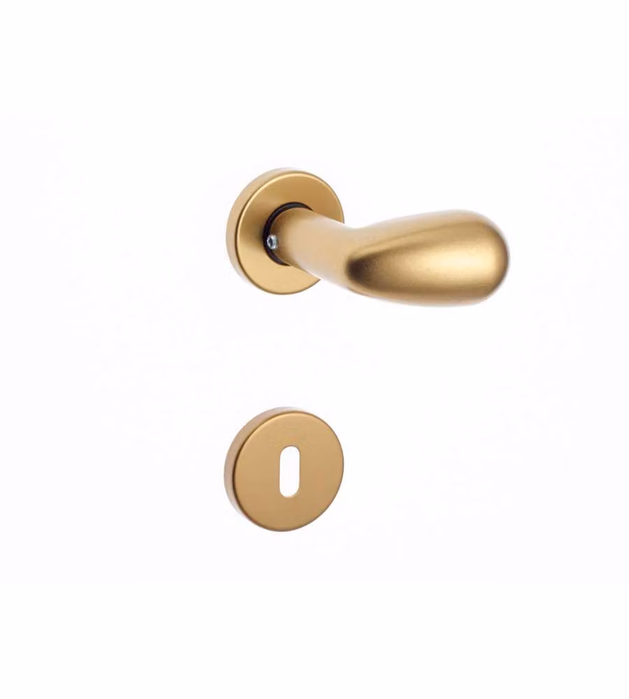 Pomolo Ovale Con Quadro bronzato