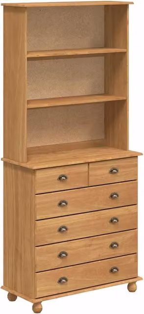Gabbia ASKIM Cera di Miele 91 x 40 x 200,5 cm Pino massello CFW8420805
