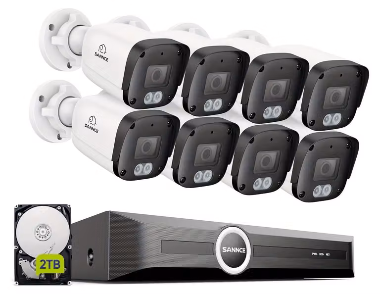 Kit di telecamere di sicurezza - Telecamere CCTV - Telecamere di sorveglianza - Sistemi di sicurezza