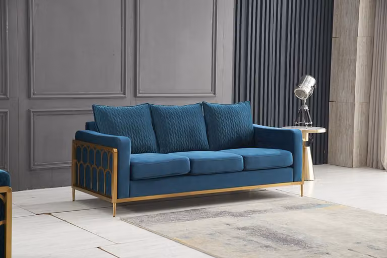 Dreisitzer Couch Polster Design Sofa Moderne Sitz Sofas Zimmer Möbel 3er