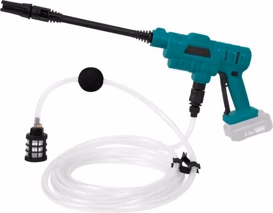 Idropulitrice Portatile vonroc con Spazzola ad Alta Pressione Elettrica, Colore Turchese