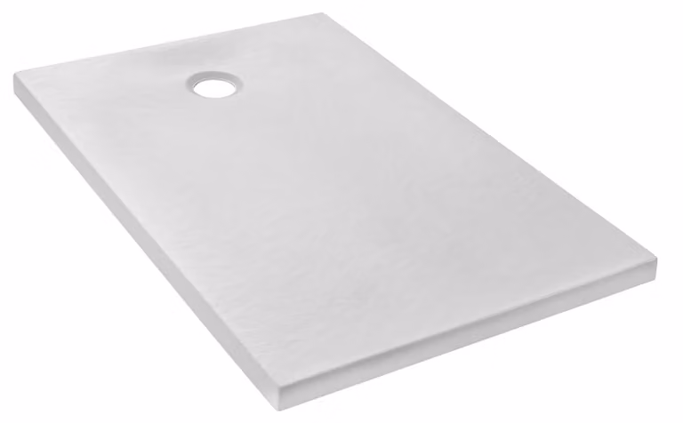 Doccia Ipso, 140x80 cm, antiscivolo, bianco opaco
