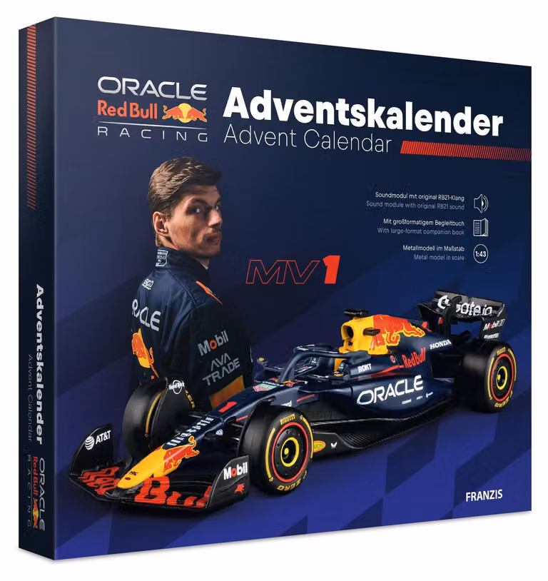 FRANZIS 67265 - Calendario dell'Avvento Oracle Red Bull Racing 2026