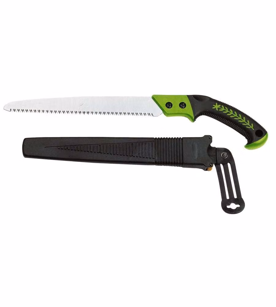 Seghetto Fisso Verdemax 25 cm - Attrezzo Giardinaggio in Acciaio, Fodero Incluso
