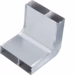 Hager UKK190482, zinco, acciaio, conforme a EN50085-2-2, 190 mm, 200 mm, 48 mm
