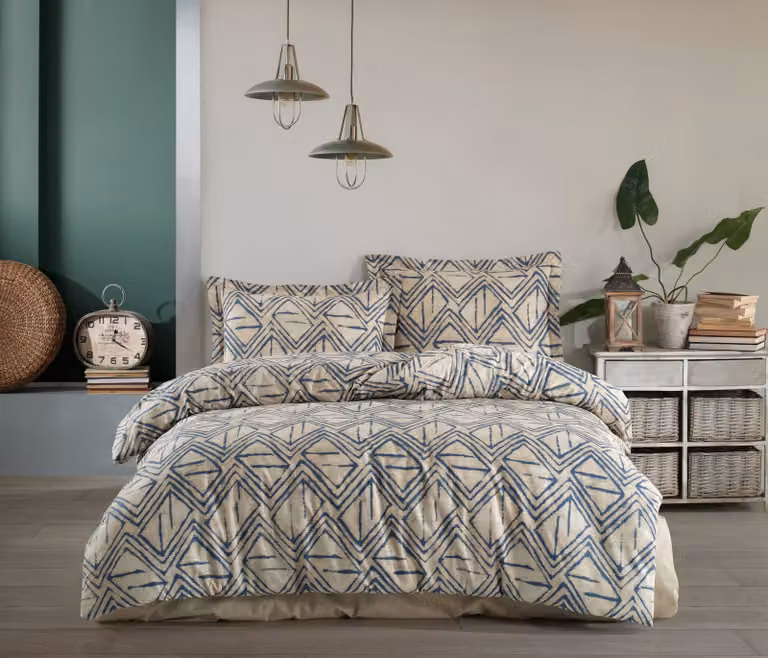 L'Essentiel Linge de Maison, İkedia- TRF3229, Beige, Copriletti, 100% cotone rinforzato