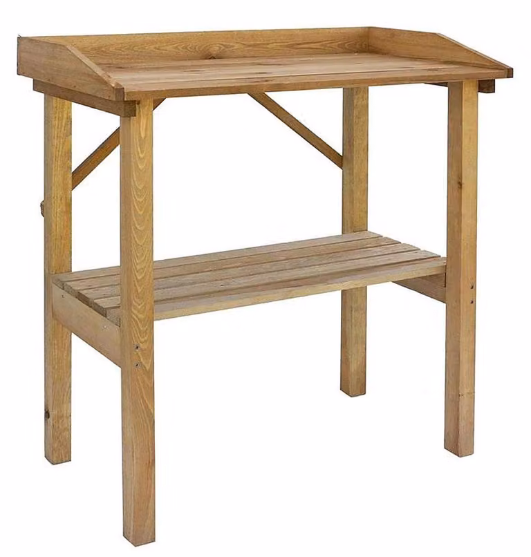 Tavolino da giardino in legno resistente alle intemperie