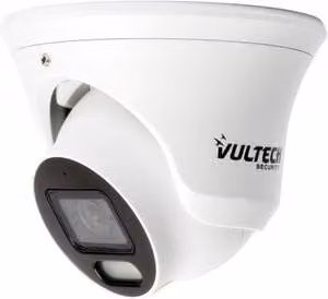 Telecamera di sorveglianza IP Vultech VS-IPC1580DFEWD-ECO a cupola per interno ed esterno, colore bianco, con connessione WiFi e Ethernet