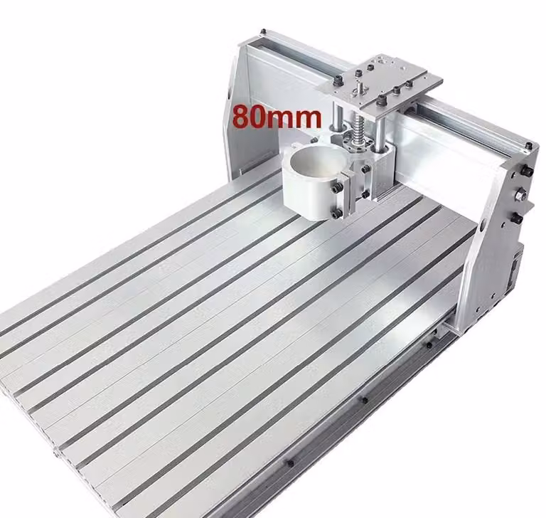 Fresatrice CNC, funzionamento a 4 assi, motore mandrino da 2,2 kW, telaio modello 6040