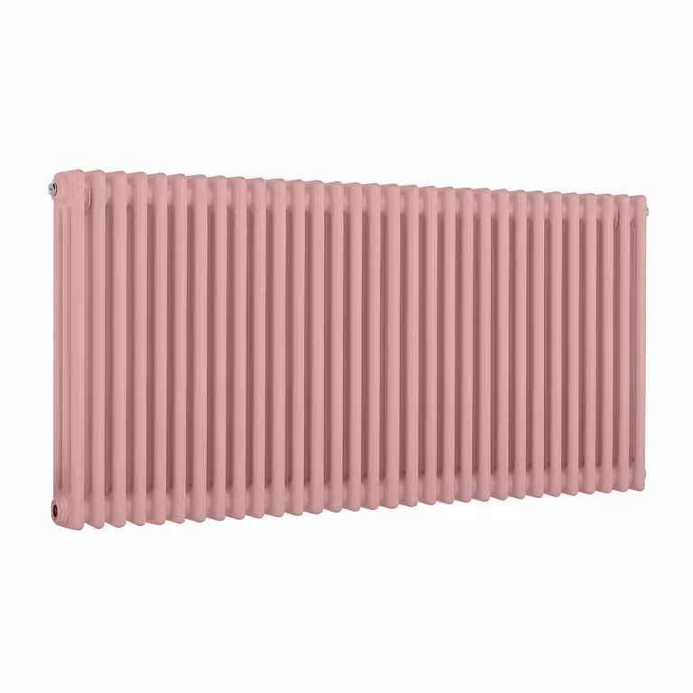 Radiatore Orizzontale a Colonne (3 Colonne) 750mm x 1415mm - Rosa (Camellia Rosa) - Regent