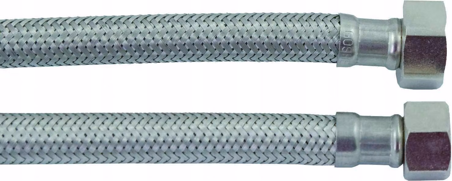 Collegamento Tubo Flessibile Pex 1/2 X 70 Cm Intrecciato