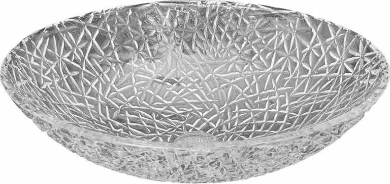 Mexen Goa lavandino da appoggio in vetro 50 x 36 cm, trasparente - 24085000